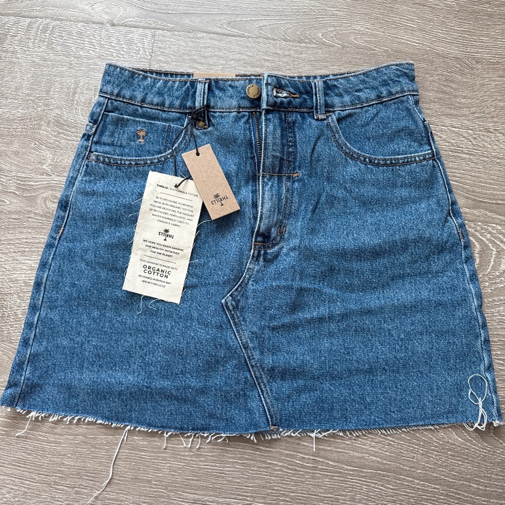 Thrills Denim Skirt